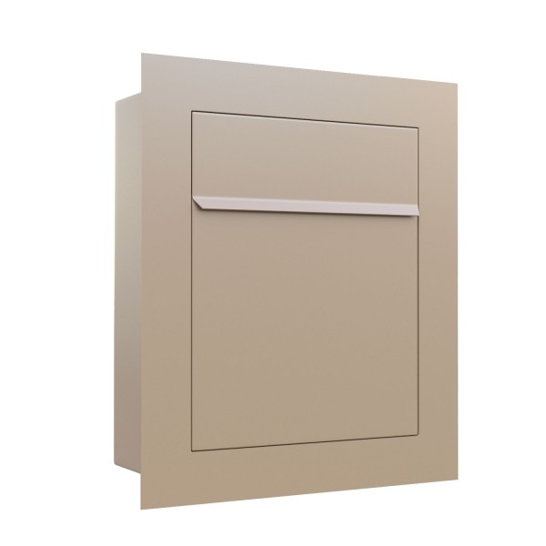 Einbaubriefkasten Bari in Beige