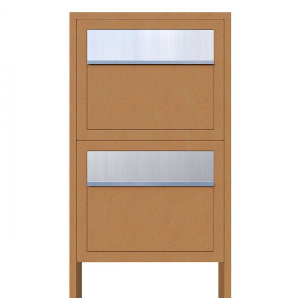 Briefkasten Design Briefkastenanlage Rost