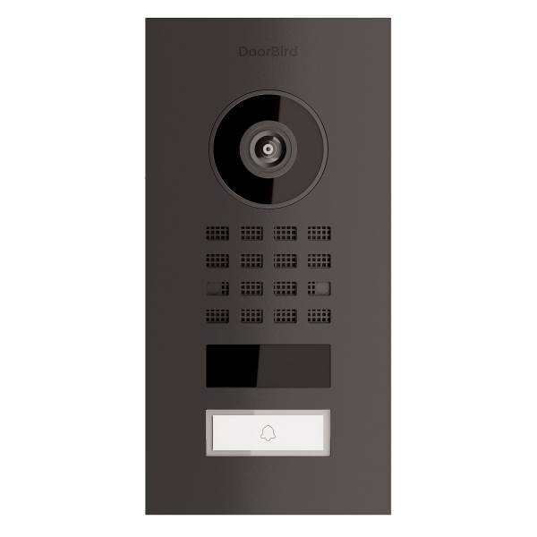 Unterputz Türsprechanlage Smart-IN Doorbird D1101V Graphitschwarz