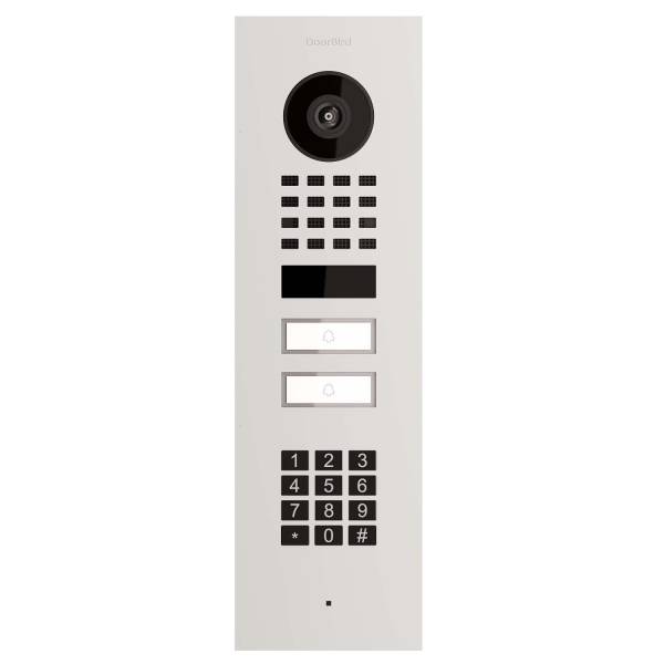 Unterputz Türsprechanlage Smart-IN for Two Doorbird D1102KV mit Keypad Modul Weiß