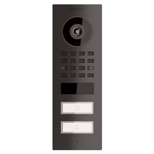 Aufputz Türsprechanlage Smart-ON for Two Doorbird D1102V Graphitschwarz