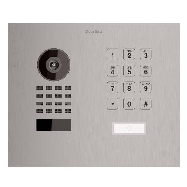 Unterputz Türsprechanlage Smart-IN WideScope Doorbird D1101KH mit Keypad Modul Edelstahl