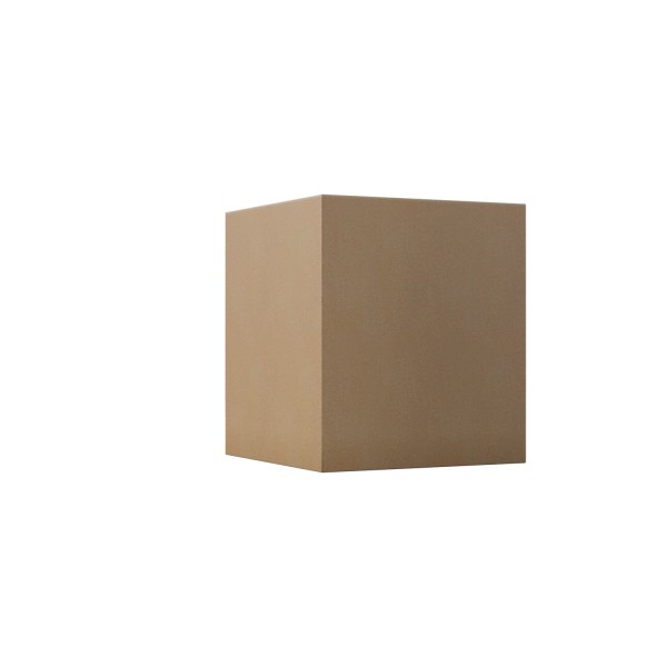 Wandleuchte "Cube Quarto" in Rost