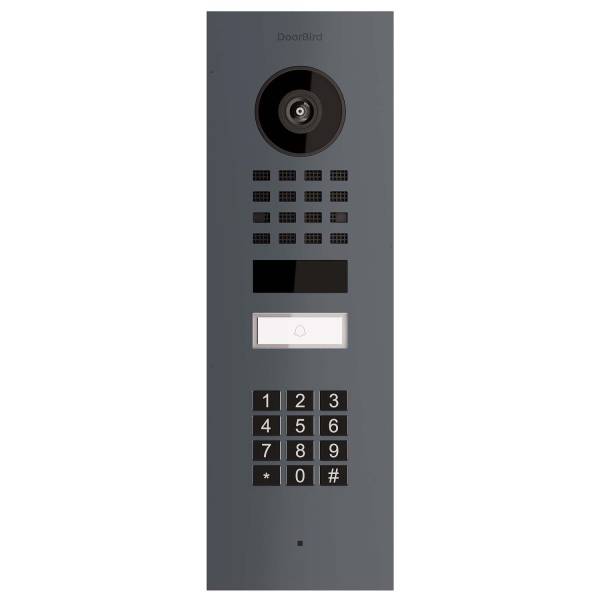 Unterputz Türsprechanlage Smart-IN Doorbird D1101KV mit Keypad Modul Anthrazit