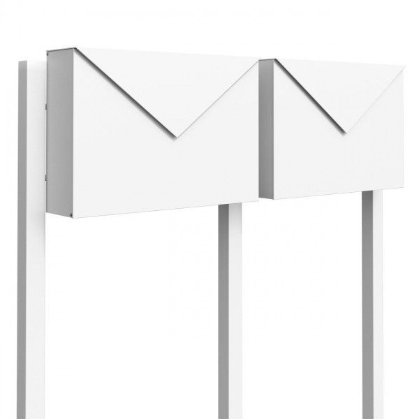 Briefkasten Design Briefkastenanlage Weiss