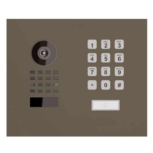 Unterputz Türsprechanlage Smart-IN WideScope Doorbird D1101KH mit Keypad Modul Beigegrau