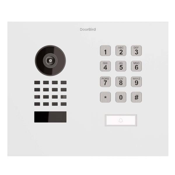 Unterputz Türsprechanlage Smart-IN WideScope Doorbird D1101KH mit Keypad Modul Weiß