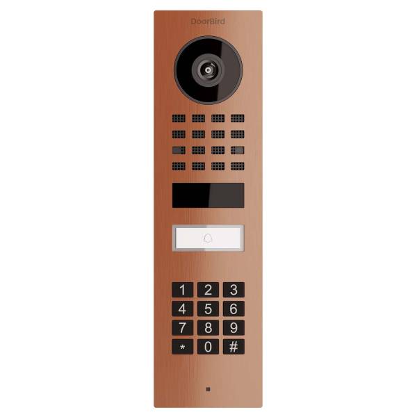 Aufputz Türsprechanlage Smart-ON Doorbird D1101KV mit Keypad Modul Bronze-Optik