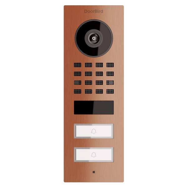 Aufputz Türsprechanlage Smart-ON for Two Doorbird D1102V Bronze-Optik